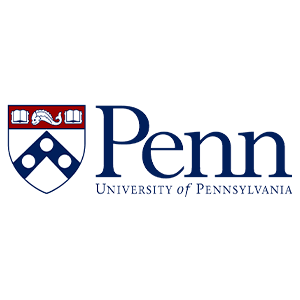 Logo of the University of Pennsylvania featuring the word "Penn" and a shield emblem.