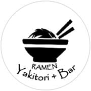 Logo featuring a bowl of ramen with chopsticks and the text "Ramen Yakitori + Bar."