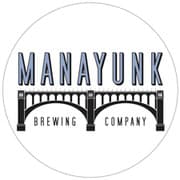Logo of Manayunk Brewing Company featuring a bridge design.