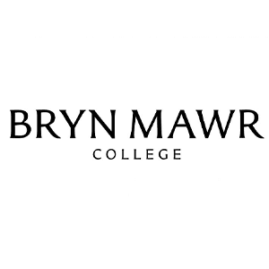 Logo of Bryn Mawr College in black text on a white background.